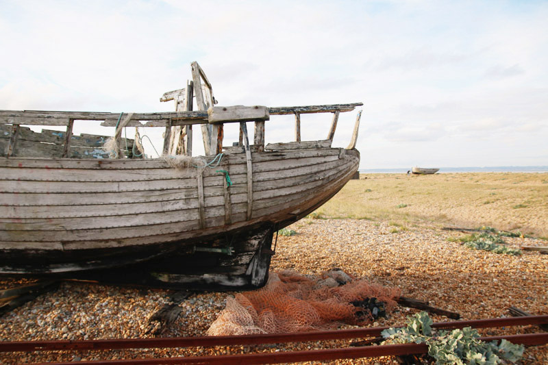 Dungeness Nature Reserve, Boat