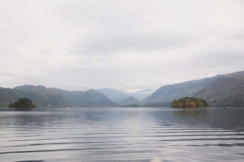Hiring a boat on Derwentwater - The Lake District