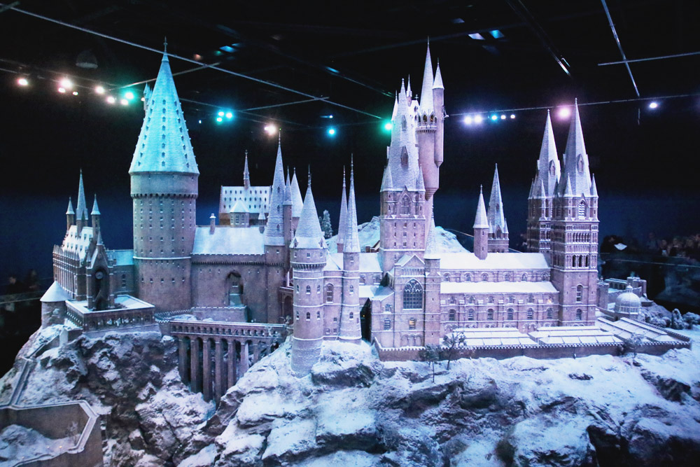 Harry Potter Warner Bros Studio Tour London Hogwarts in the Snow Hogwarts Castle