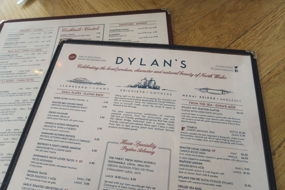 Dylan's Restaurant, Wales