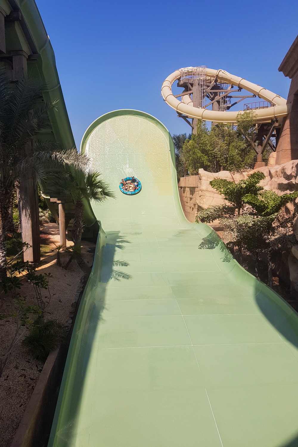 Zoomerango Ride at Aquaventure Waterpark, Atlantis the Palm, Dubai