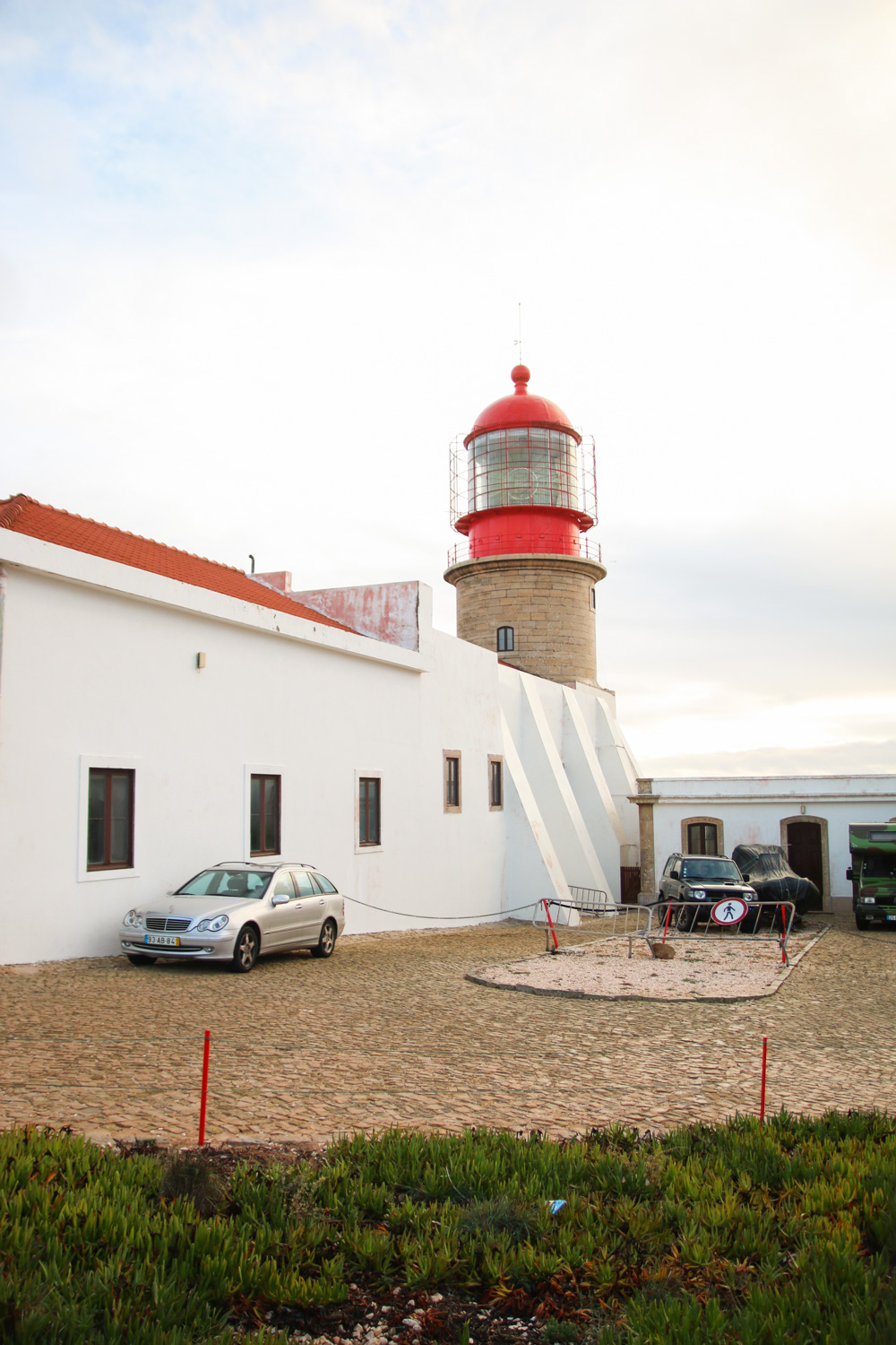 Lighthouse at Cabo St Vincent, The Algarve