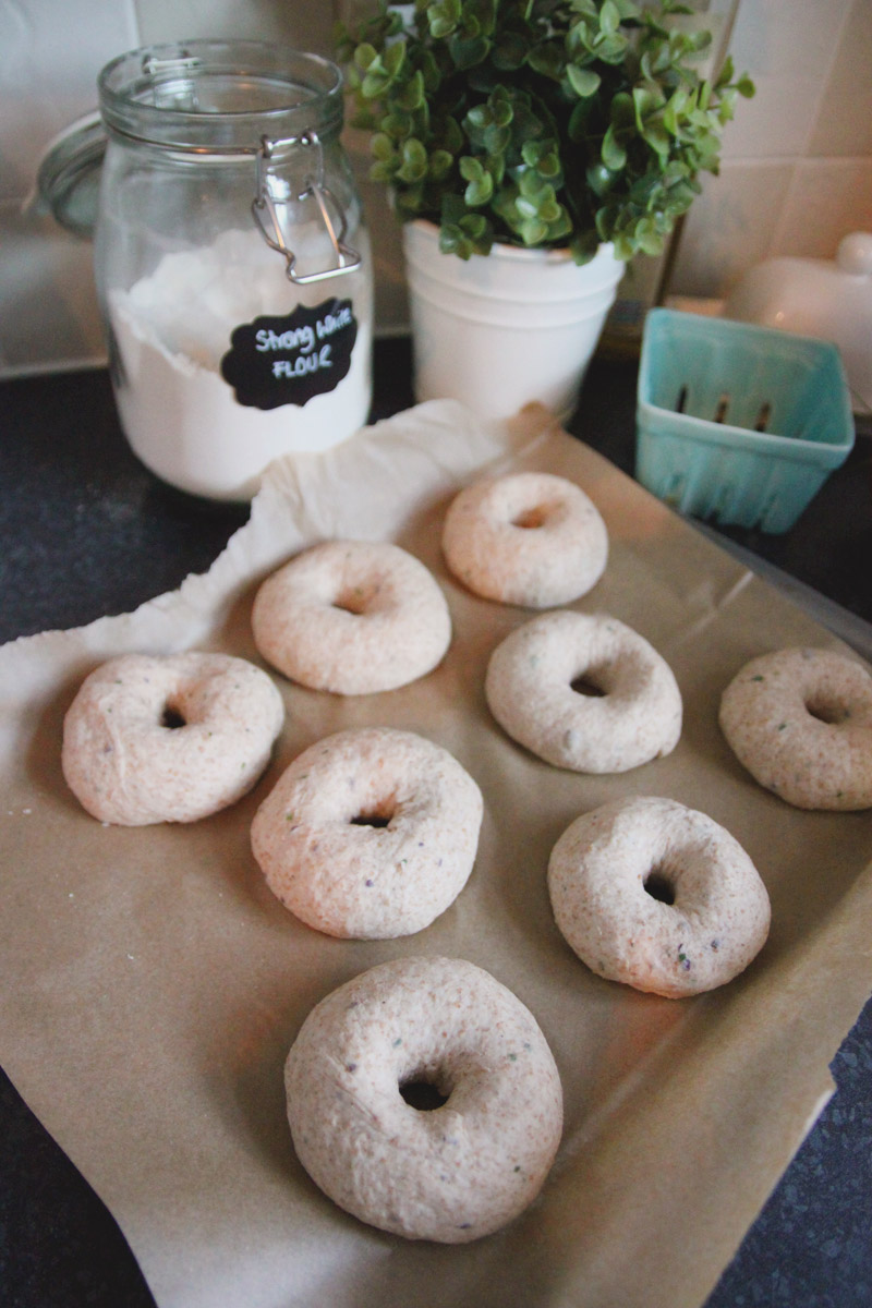 Red Onion & Chive Bagels