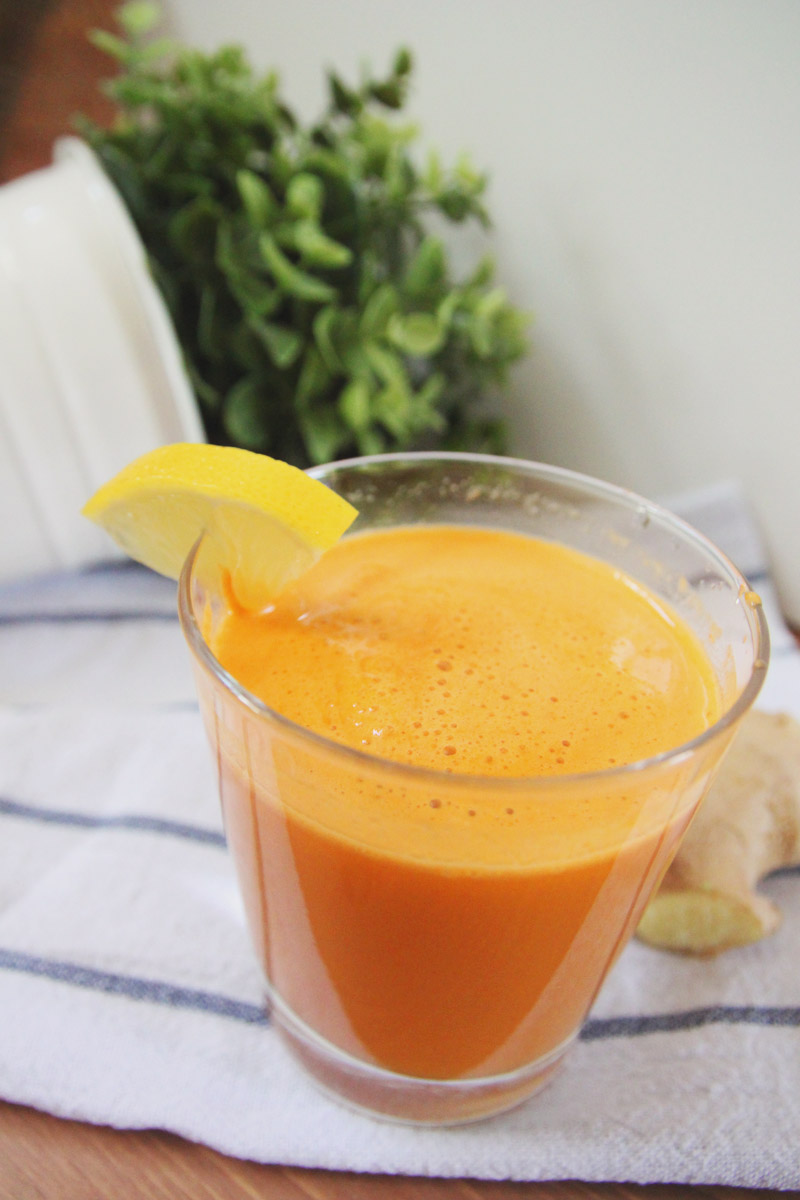 Carrot, Apple, Lemon & Ginger Recipe