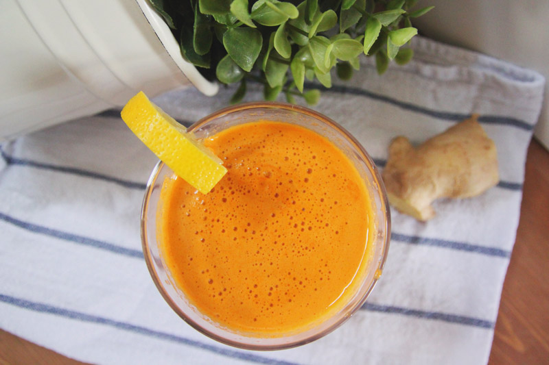 Carrot, Apple, Lemon & Ginger Recipe