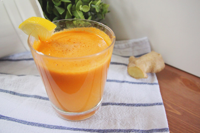 Carrot, Apple, Lemon & Ginger Recipe