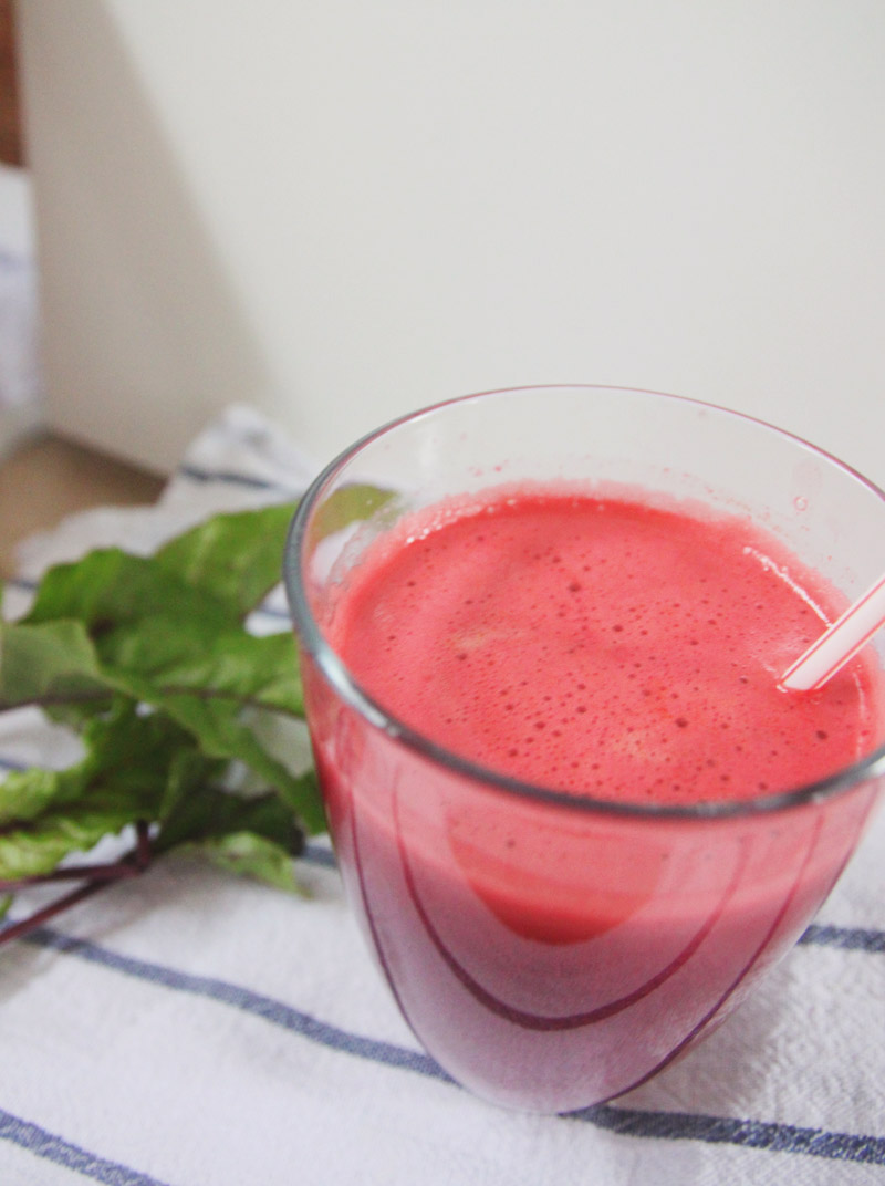 Beetroot, Apple, Carrot, Lemon & Ginger Juicing Recipe