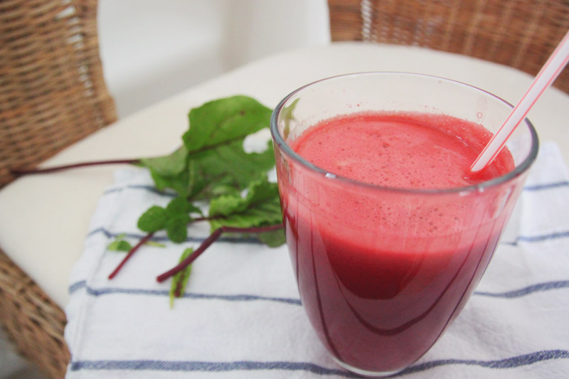 Beetroot, Apple, Carrot, Lemon & Ginger Juicing Recipe