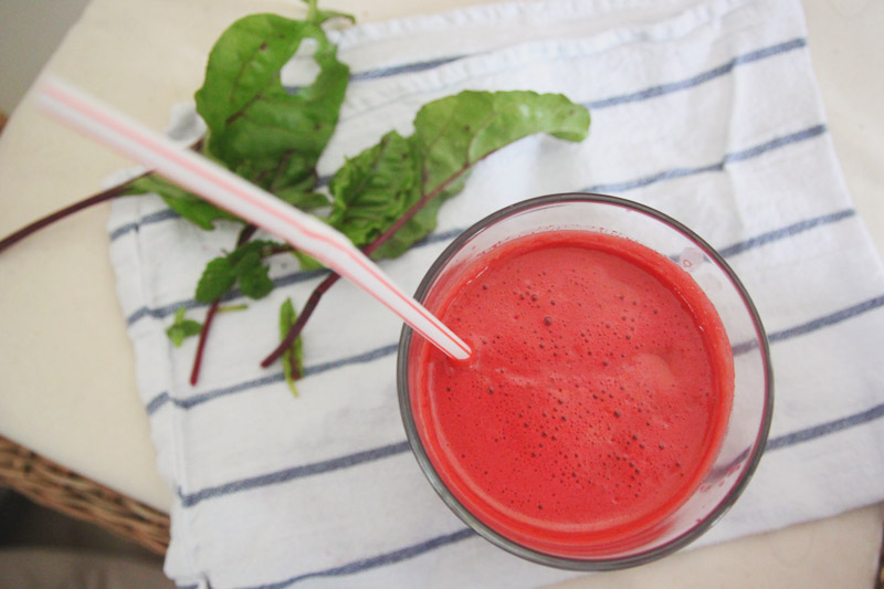 Beetroot, Apple, Carrot, Lemon & Ginger Juicing Recipe