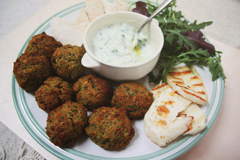 Carrot & Coriander Falafels