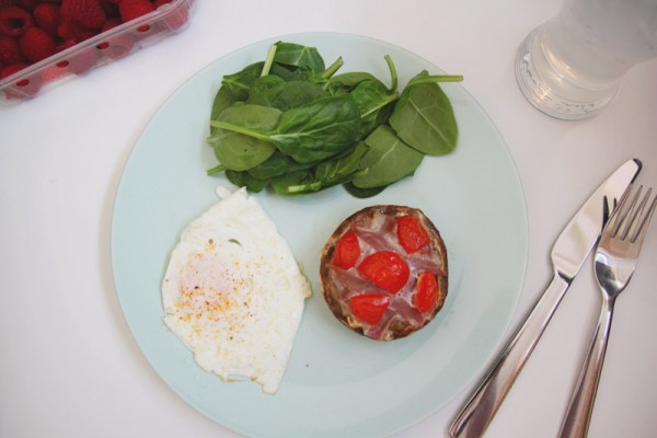 Recipe: Stuffed 'Breakfast' Mushrooms - April Everyday