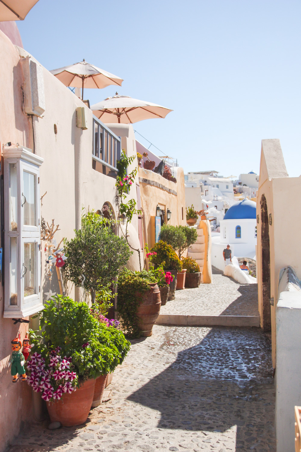 The Streets of Oia, Santorini