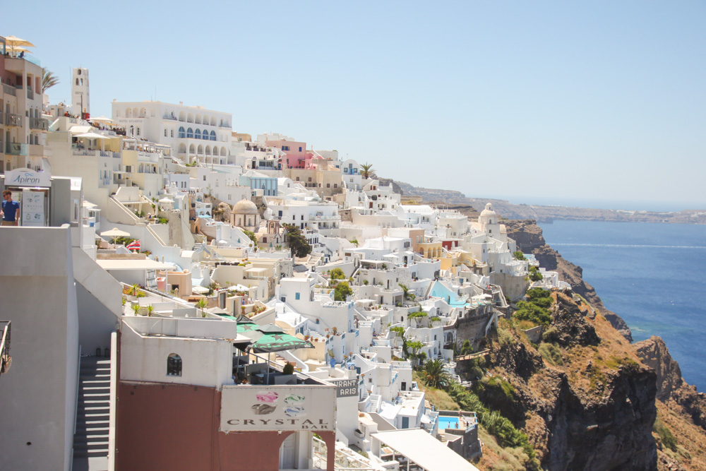 View of Fira, Santorini