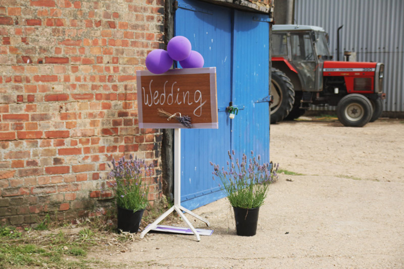 Hitchin Lavender Farm Wedding