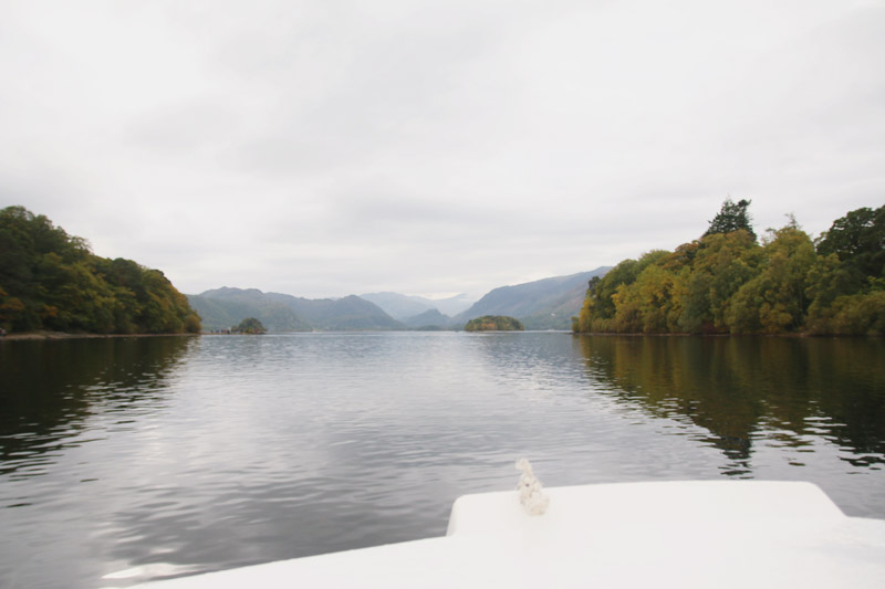 Hiring a boat on Derwentwater - The Lake District