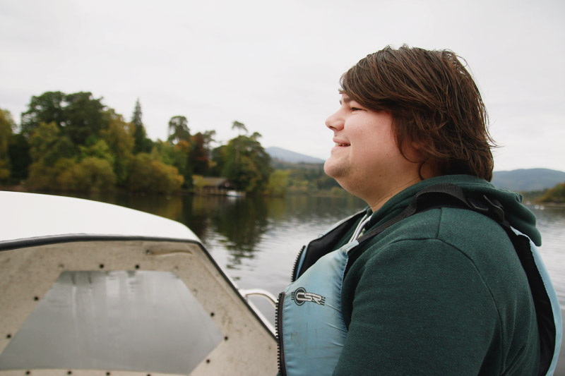 Hiring a boat on Derwentwater - The Lake District