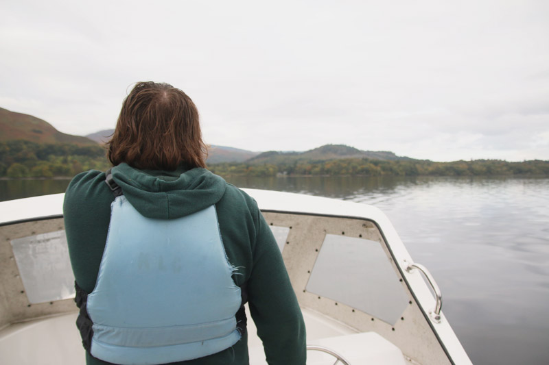 Hiring a boat on Derwentwater - The Lake District