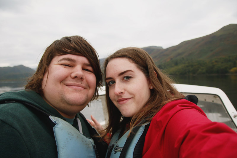 Hiring a boat on Derwentwater - The Lake District