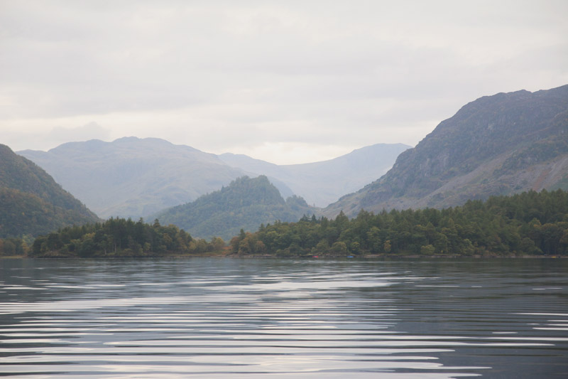 Hiring a boat on Derwentwater - The Lake District