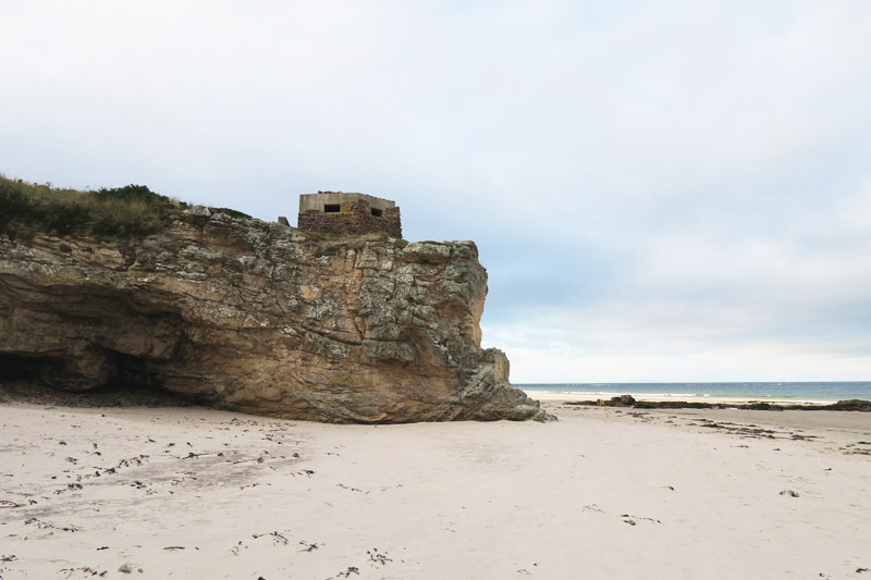 Covesea Lighthouse and Beach