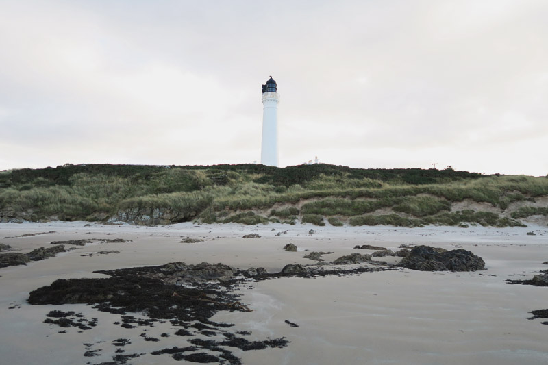 Covesea Lighthouse and Beach