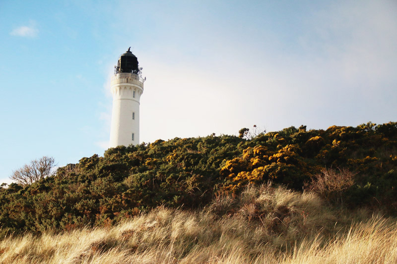 Covesea Lighthouse and Beach