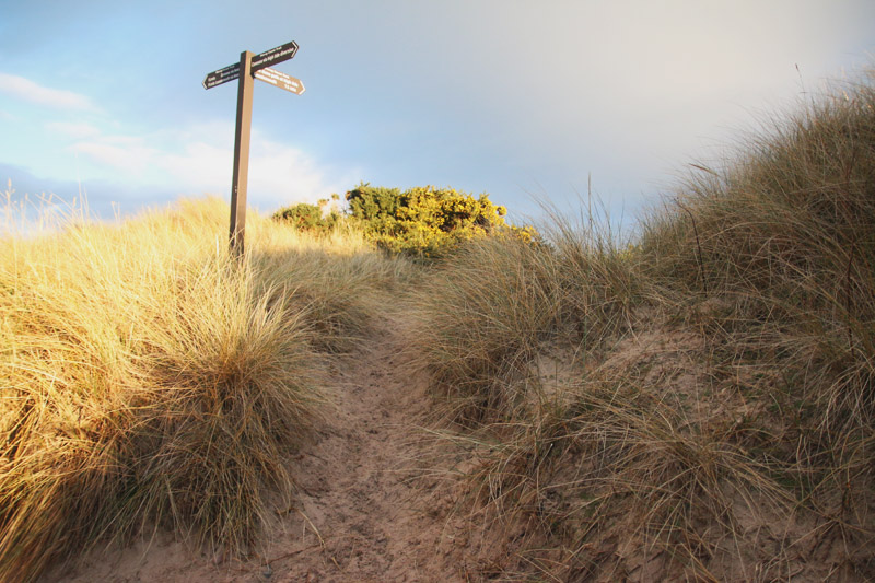 Covesea Lighthouse and Beach