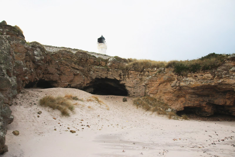 Covesea Lighthouse and Beach