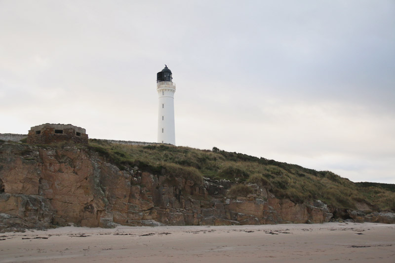 Covesea Lighthouse and Beach