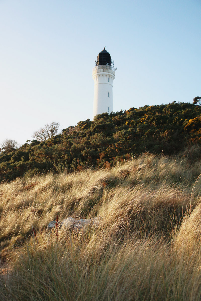 Covesea Lighthouse and Beach