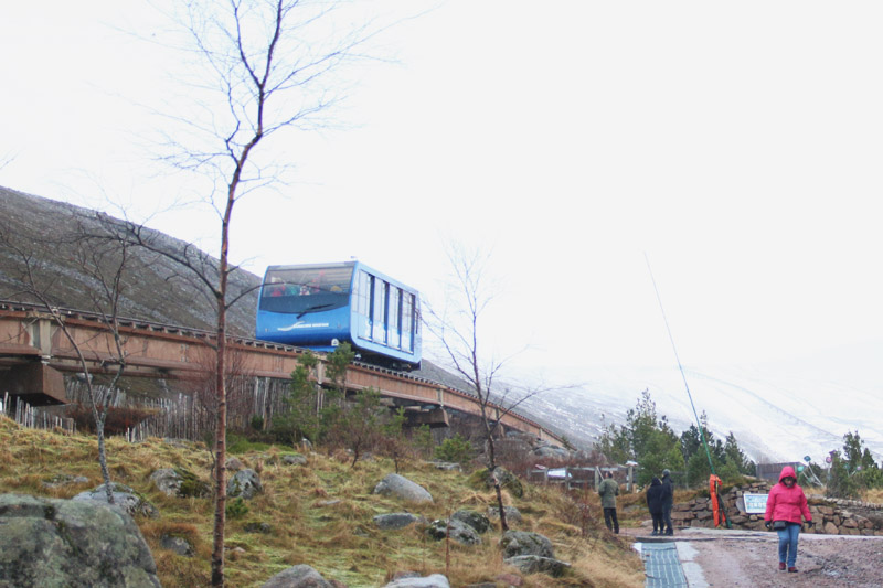 The Cairngorm Mountain Ski Area, Aviemore, Scotland