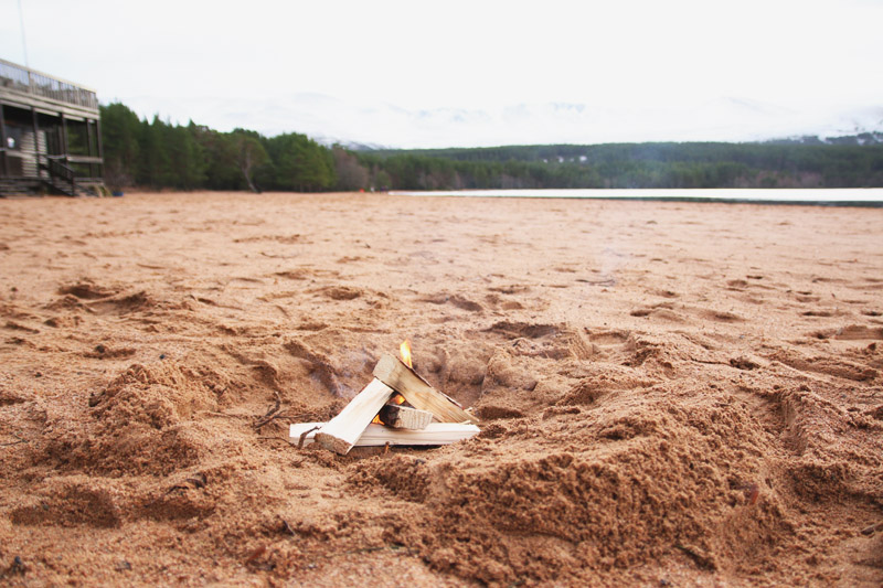 Loch Morlich, Christmas Day - Aviemore