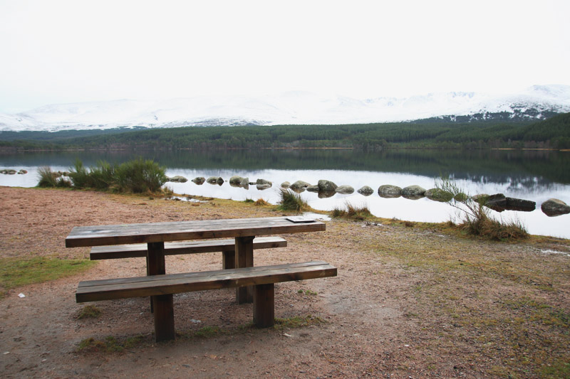 Loch Morlich, Christmas Day - Aviemore