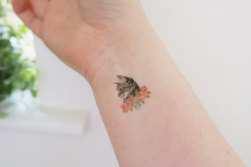 Siideways Temporary Cat Tattoos