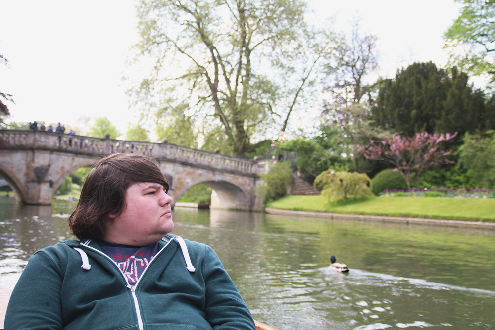 Punts in Cambridge