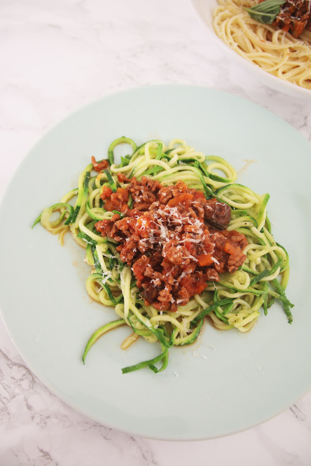 Spaghetti Bolognese with Courgetti Recipe