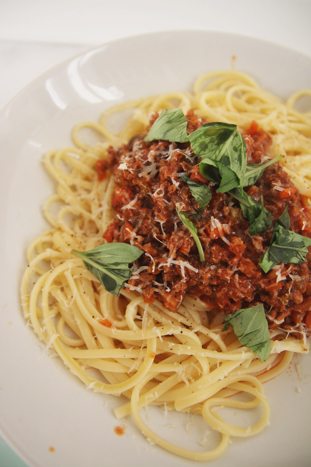 Spaghetti Bolognese with Courgetti Recipe