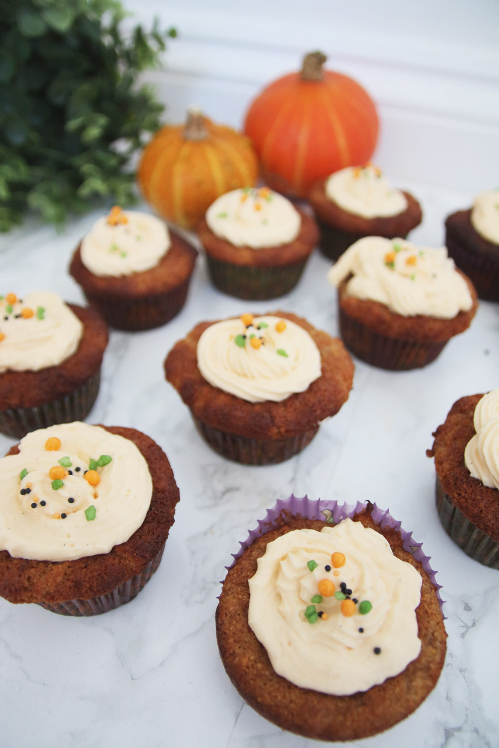 Pumpkin Spice Cupcakes