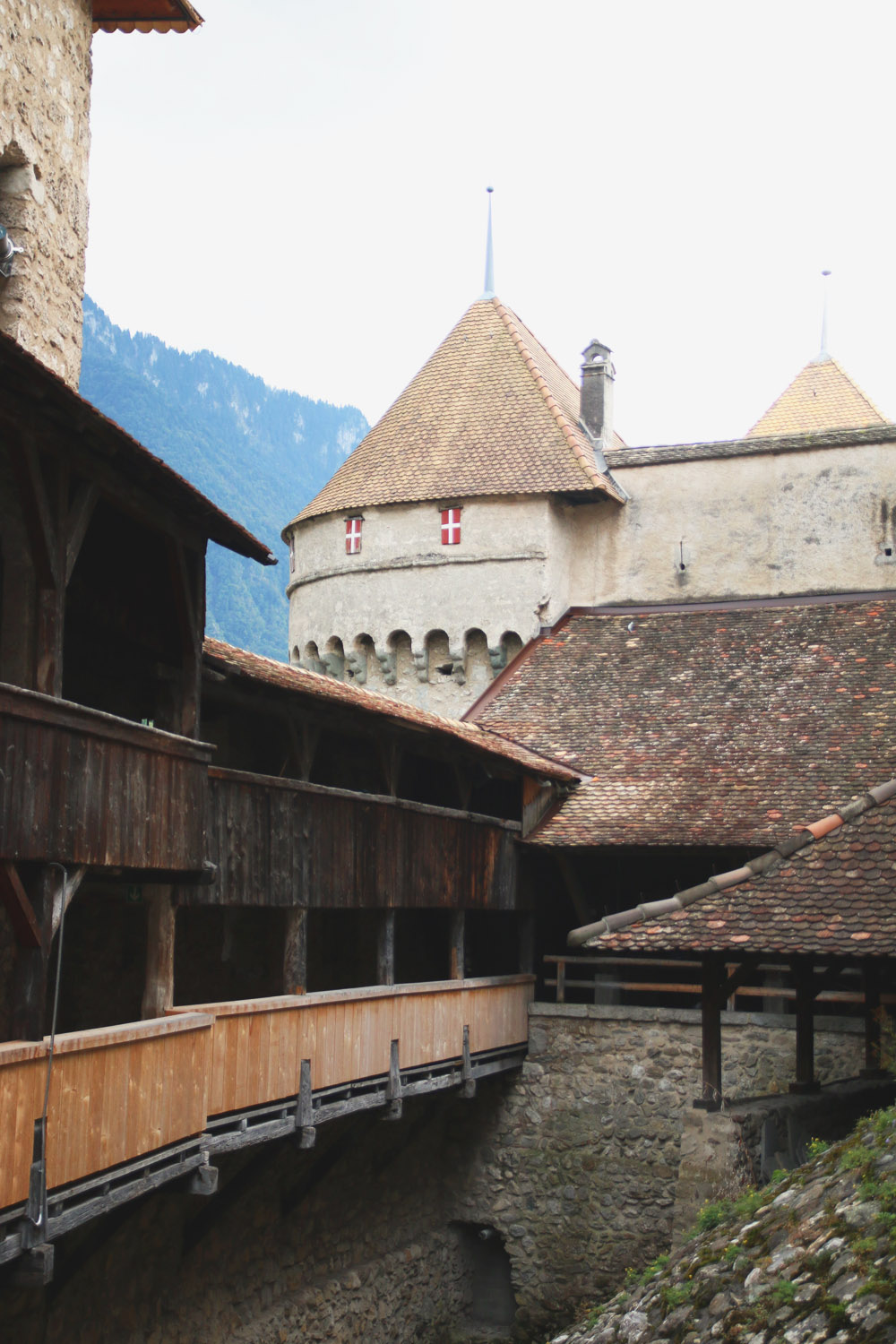 Chateau de Chillon, Lake Geneva - Switzerland