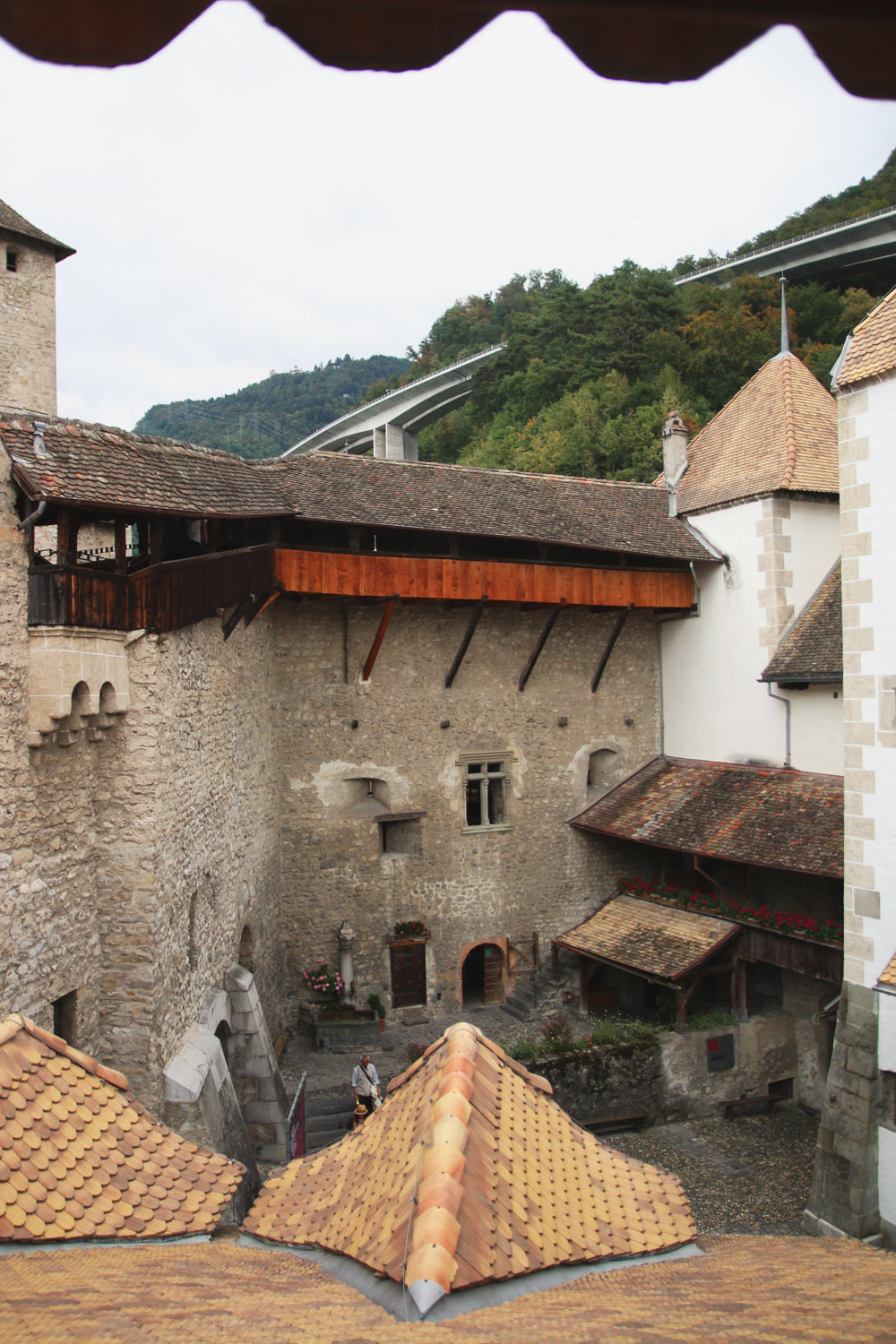 Chateau de Chillon, Lake Geneva - Switzerland