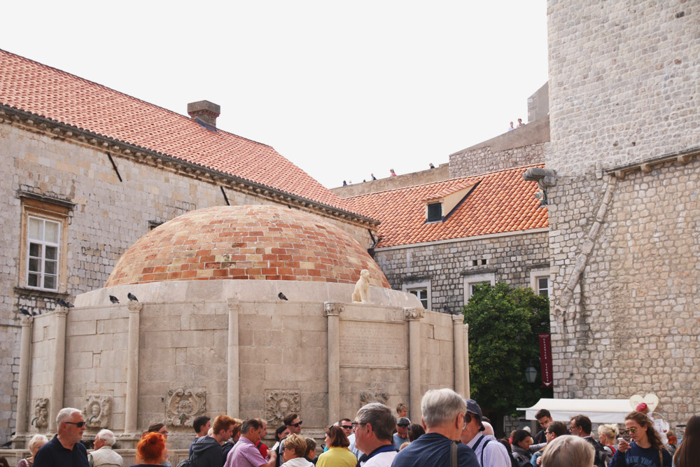 Old City Dubrovnik Fountain