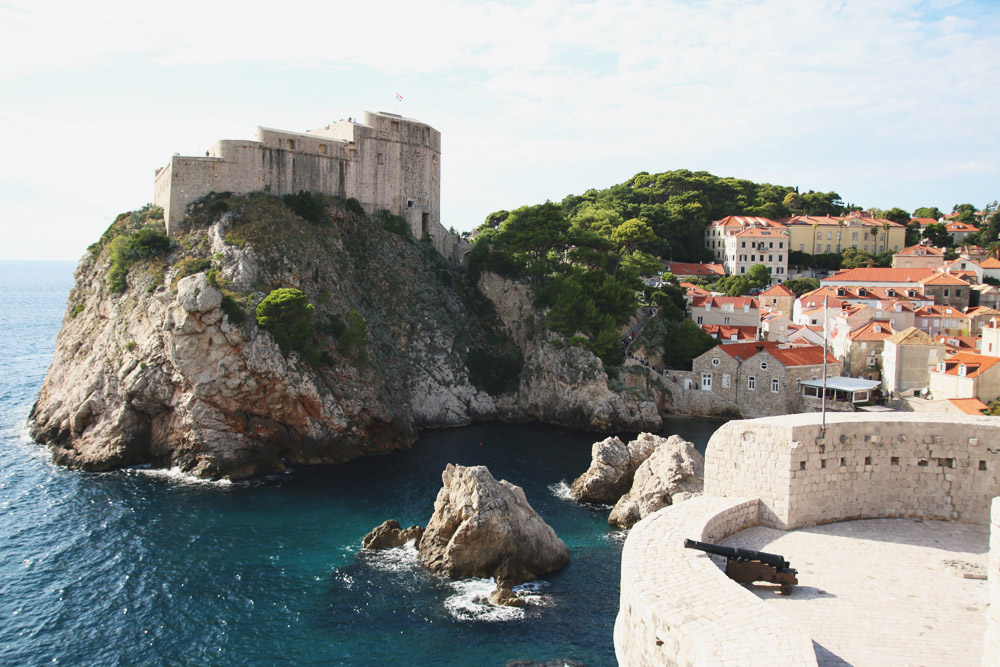 Fort Lovrijenac from Dubrovnik City Walls