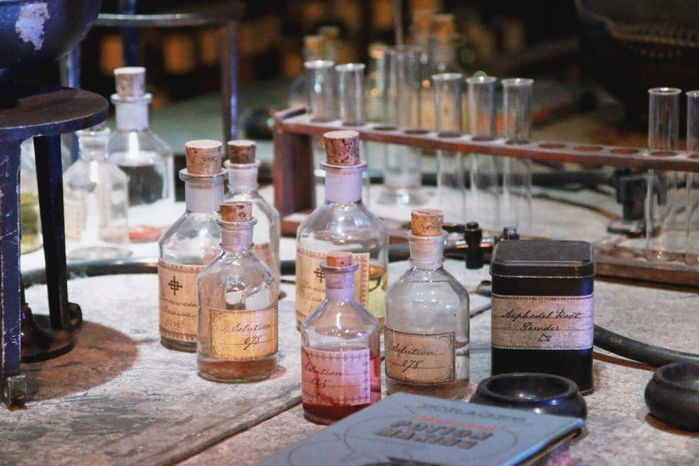 Harry Potter Warner Bros Studio Tour London Potions Classroom