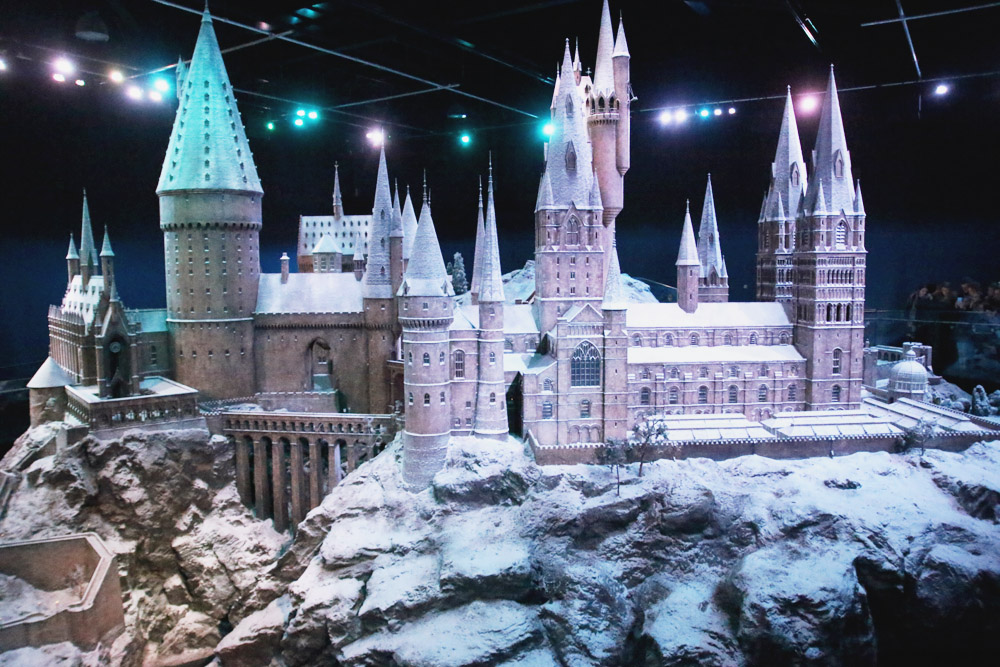 Harry Potter Warner Bros Studio Tour London Hogwarts in the Snow Hogwarts Castle