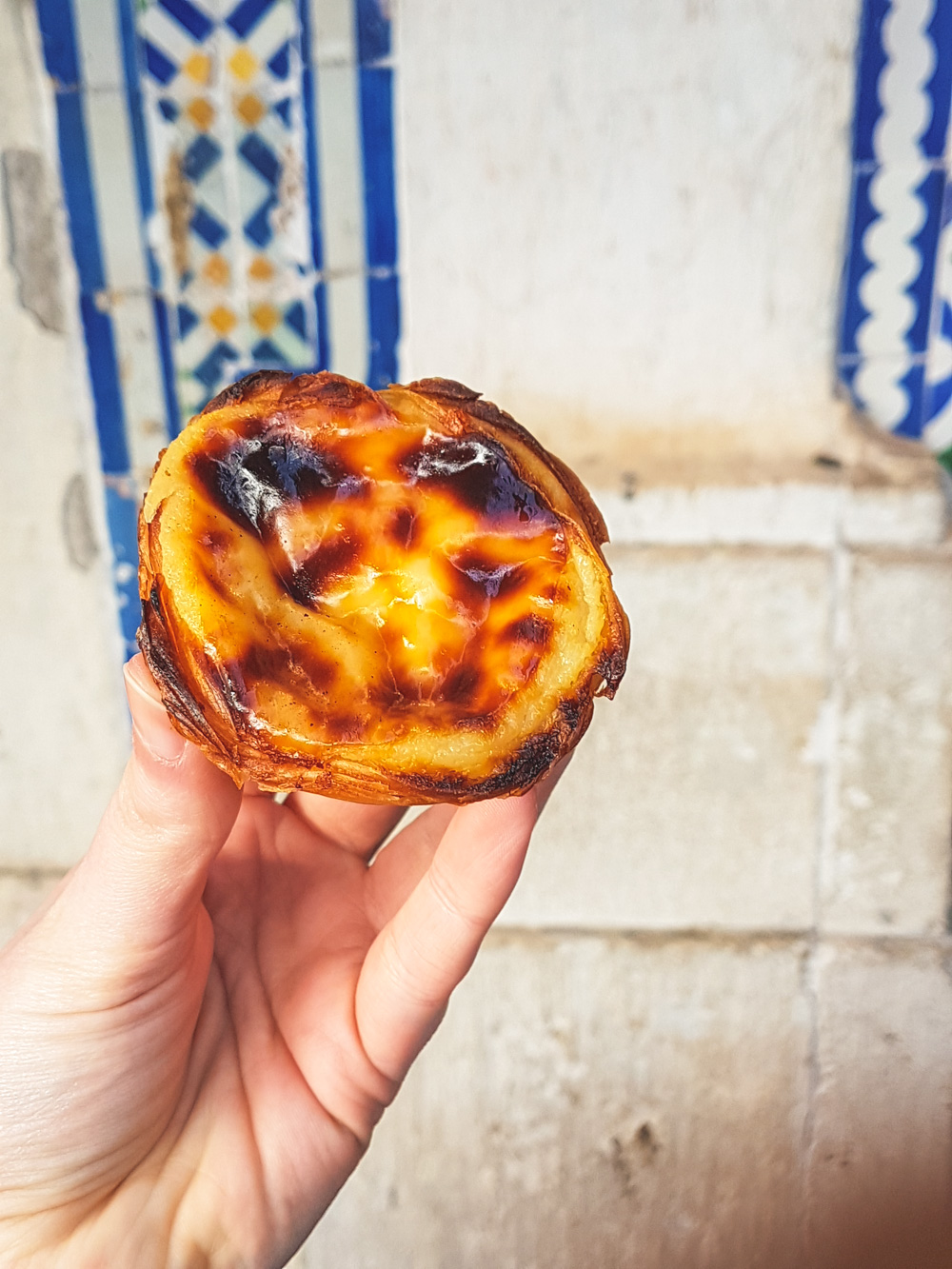 Pastel de Nata at Pasteis de Belem, Belem, Lisbon - Portugal