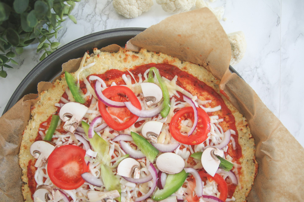 Gluten Free Cauliflower Pizza