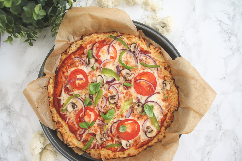 Gluten Free Cauliflower Pizza