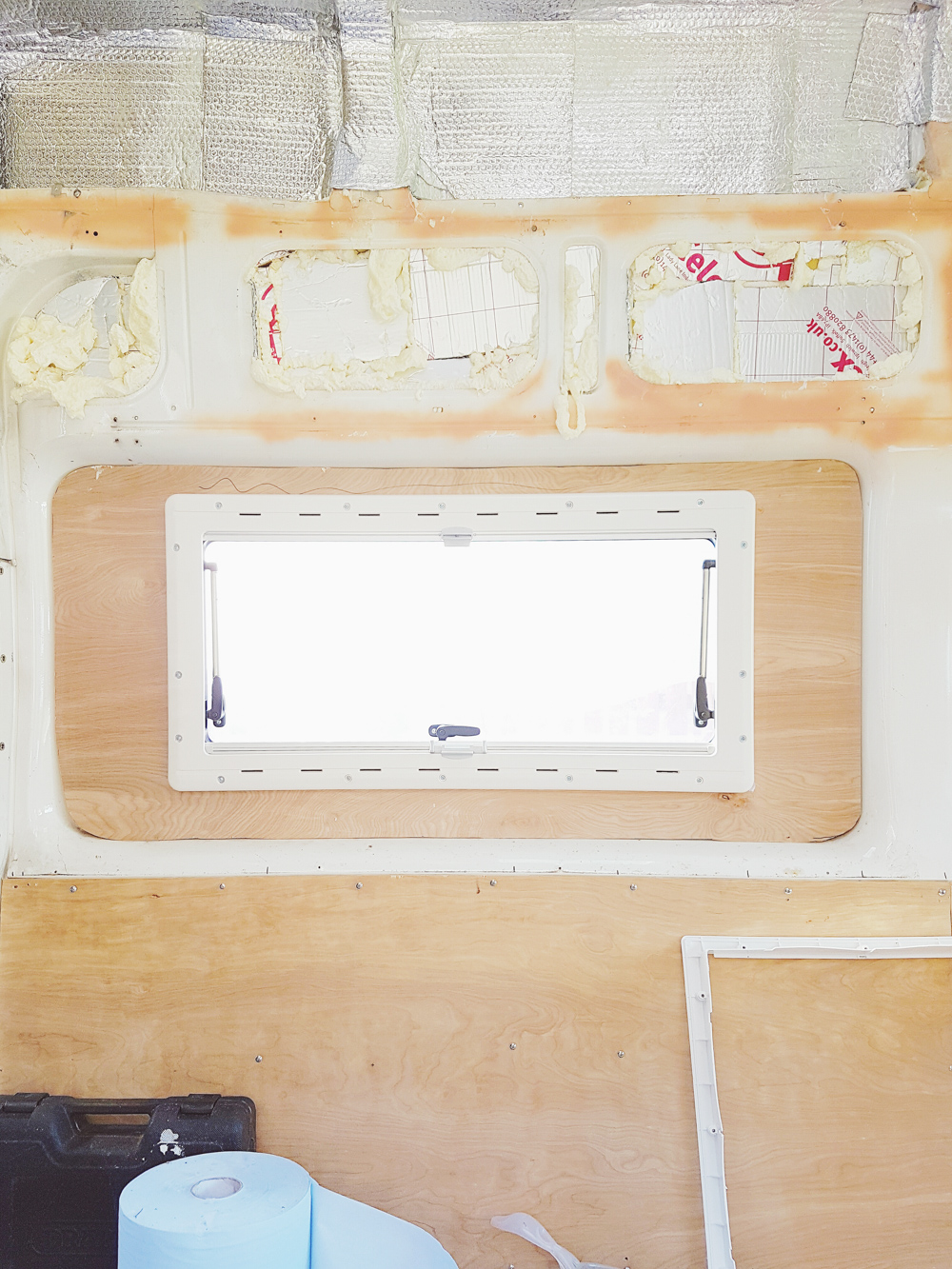 Van Conversion - Installing Side Windows