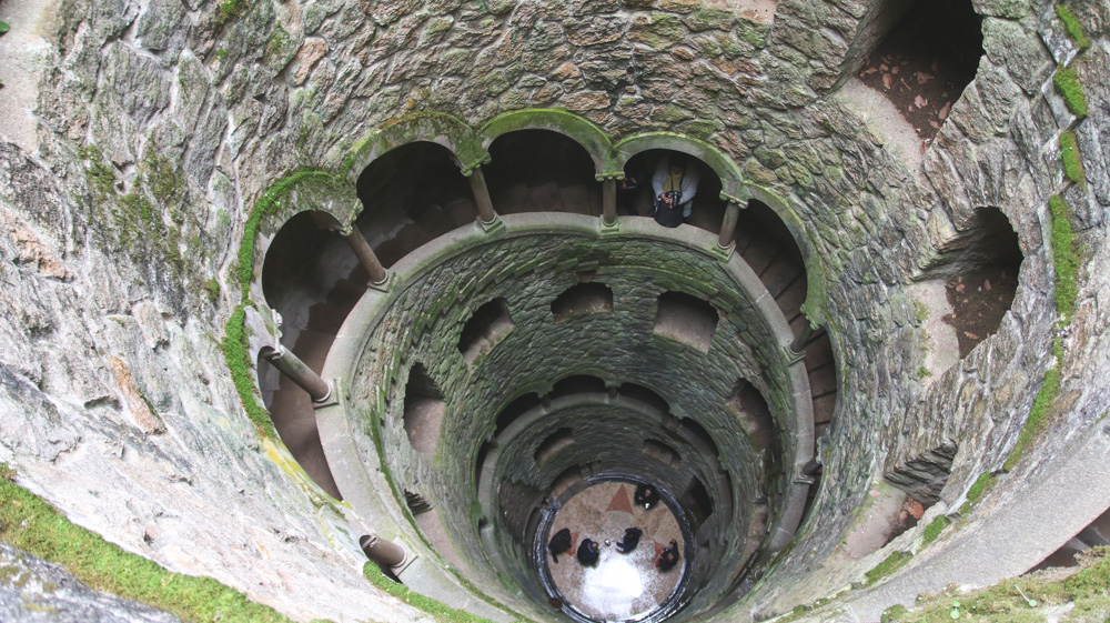 Initiation Well at Quinta da Regaleira, Sintra, Portugal