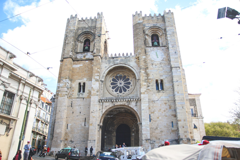 Se Cathedral in Alfama, Lisbon, Portugal